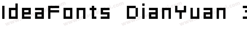 IdeaFonts DianYuan 3字体转换